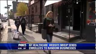 WNYW-NY: ObamaCare Website Error Sends Callers To Bakery, Deli, Auto Body Shop To Enroll