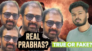 Prabhas Bald Photo REAL or FAKE? Fans Shocked! 😱