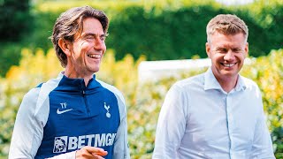 Who are Spurs' new coaches? Thomas Frank and Johan Lange explain backroom squad roles