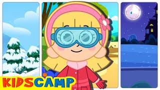 🌈 Learn Seasons With Elly 🌸 | Toddler Learning Video By KidsCamp