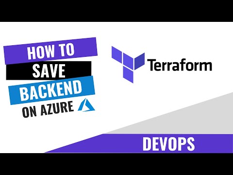 HOW TO SAVE TERRAFORM BACKEND ON AZURE