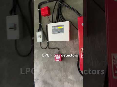 LPG gas detectors testing - Zone 1 #firealarm #lpgdetectors #gasdetection #firesafety