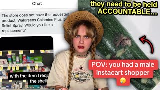 TikTok's "Male Instacart Shoppers" Need To Be STOPPED...