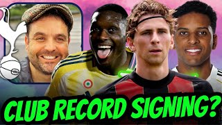 Are Tottenham Going To Break The Transfer Record? Muani Back On! Zabarnyi? Rodry-No!