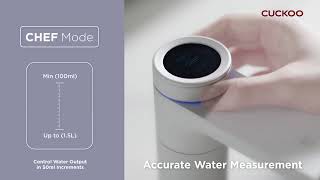 CUCKOO ACE｜马来西亚首款100°C蒸汽杀菌厨下净水器
