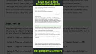 Databricks Certified Data Engineer Associate Exam| Databricks-Certified-Associate-Data-Engineer Exam