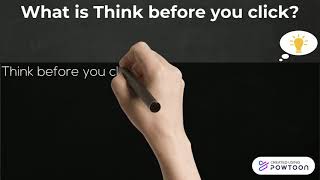 Think before you click