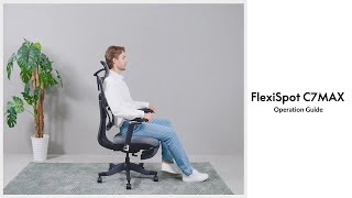 How to Adjust - Premium Ergonomic Office Chair C7 Max