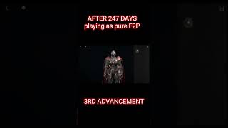 NIGHT CROWS WHEN F2P TURN TO 3RD ADVANCEMENT AFTER 247 DAYS OF PLAYING #freetoplay #nightcrows