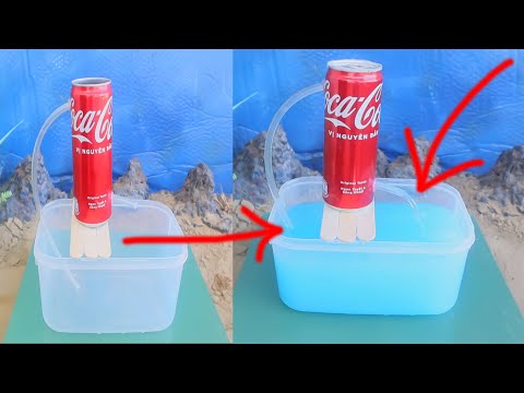 How to Make - Non-stop water pump without electricity, using water cans , waste at home | #Volcano