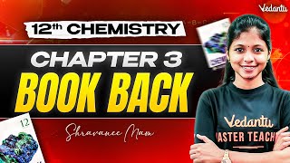 12th Chemistry | Chapter 3 Book Back | TN State Board | Shravanee Ma'am