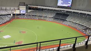 台北大巨蛋(Taipei Dome) 內野L5 503區第三排中間位置視野 #大巨蛋 #TaipeiDome