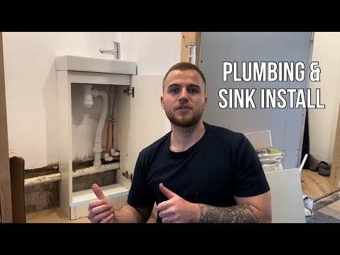 How To Fit a Cloakroom Vanity Unit | Full Install & Plumbing