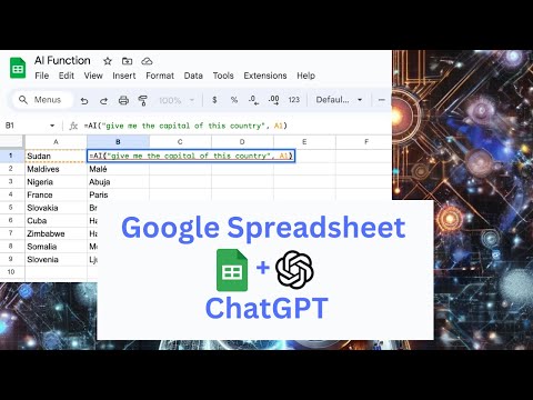 How to Integrate ChatGPT with Google Sheets Using Custom Functions