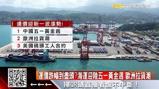 超級航運周登場！慧洋：下半年優於上半年好 @57ETFN