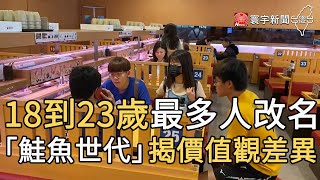 18到23歲最多人改名 「鮭魚世代」揭價值觀差異｜寰宇新聞20210318