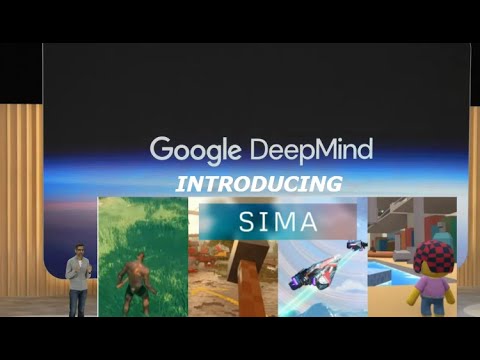 Google DeepMind's INTRODUCING "SIMA"  AI Agent Will Play Any Video Game With You!!
