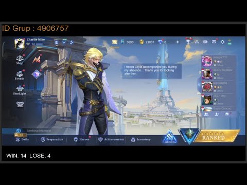 [LIVE] Mabar Mobile legends