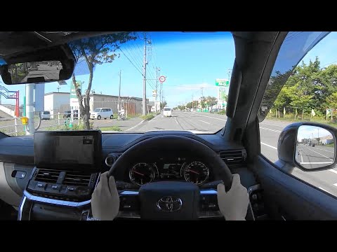 【Test Drive】2021 New TOYOTA LandCruiser GR SPORT 3.3L Diesel 4WD - POV Drive