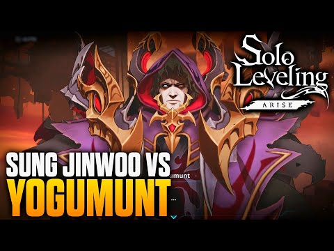 SUNG JINWOO VS YOGUMUNT FULL FIGHT (60FPS) - Solo Leveling ARISE