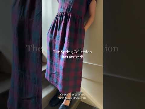 Our New Collection of Linen Dresses has arrived! All natural fiber garments, sewn to last.