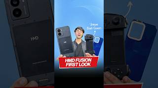 HMD Fusion - Didn’t see this coming | Unique back covers 😍 #HMDfusion #budgetphone