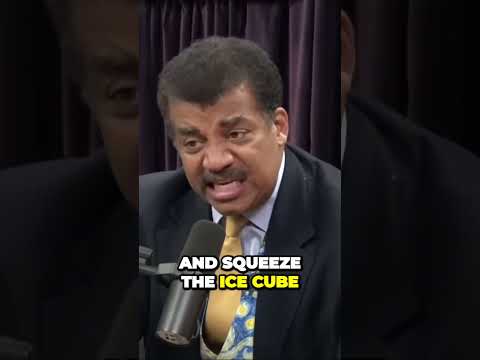 Unlocking the Power of Squeezing Ice Surprise Ways to Melt It | #shorts #science #neildegrassetyson