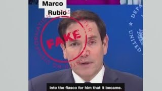 FBI says artificial intelligence to impersonate Marco Rubio