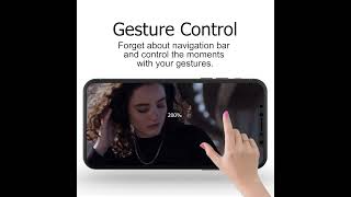 Gesture control feature in ZM Video Player App | Video Player & Downloader