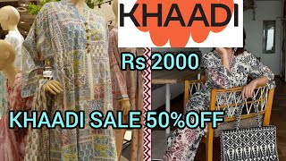 KHAADI♥️KHAADI NEW COLLECTION 2025|| KHAADI SALE 50%OFF||KHAADI SALE ♥️