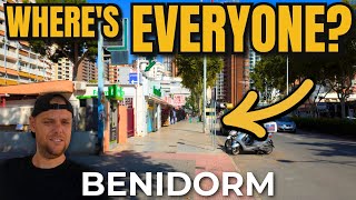 BENIDORM - Streets are EMPTY Today!
