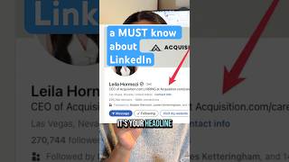 LinkedIn Tip #linkedintips #linkedinprofile  #linkedintutorial #jobsearch #linkedin #jobhunting