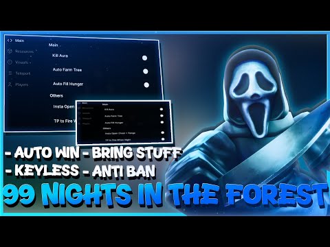 99 Nights In The Forest Script *NO KEY* - Auto Win, Kill Aura, Bring Items, Bring Gears & More! 🌲🧌