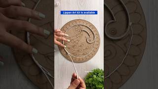Lippan Art Kit is Available 🖌️🎨✨ #lippanart #diykit #diy #homedecor #shorts #youtubeshorts