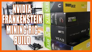 We Built a Nvidia Frankenstein Mining Rig - RTX 3080, RTX 3080 Ti, and RTX 3060 LHR Build