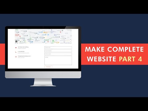 How To Make Website Complete Website [Hindi +English ] | College Website Design | Part 4
