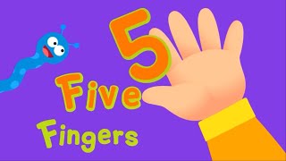 Number 5 FIVE Song - 123Number Pingfong Application #learningnumber #learningnumbersfortoddlers