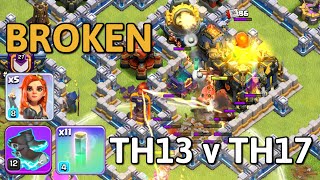 TH13 in Legends CRUSHES TH17’s: Mass Disarmer with RC Charge is Broken