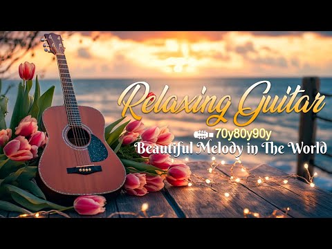 Spring Rain & Guitar 🌧️ | Soft Acoustic Guitar for Study & Sleep