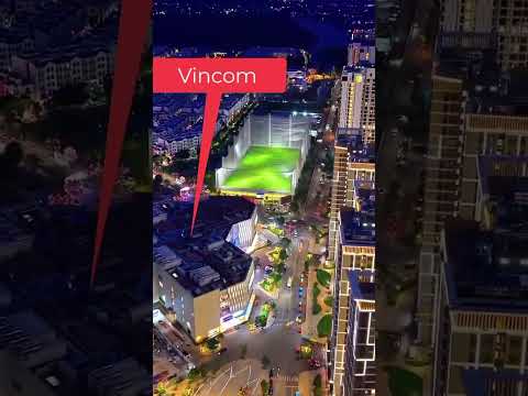 View ban đêm của Glory Height và Vincom Mega Mall #vinhomesgrandpark