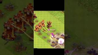 INSANE Queen Charge vs All Home Village Defense - COC | #clashofclans #cocshorts #shorts