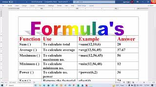 Microsoft Excel A to Z Tutorial 2021 ( हिंदी ) - Complete MS Excel Beginners to Advance Tutorial