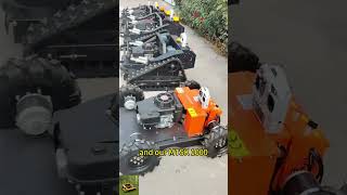 Wireless crawler brush cutter China manufacturer factory distributor#rcmower  #gardenmachine #bush
