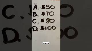 Back solving strategy for ASVAB or any test