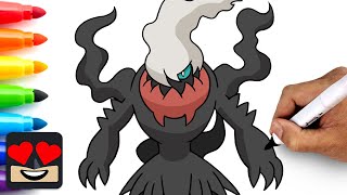 How To Draw Darkrai | Pokemon