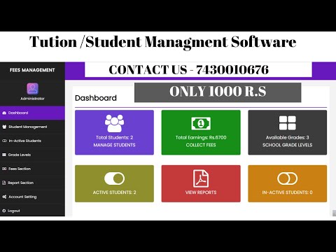 Efficient Student Monthly Payment Management Software | Simplify Your Finances ||