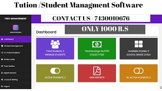 Efficient Student Monthly Payment Management Software | Simplify Your Finances ||