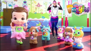 Patylu 💗 - HEAD, SHOULDERS, KNEES AND TOES con Perrito🐶, Hermanita💜, Rocki, Bi Bot, Bel Bot🤖 y Nesy🎀