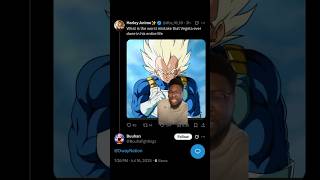 What’s The Worst Mistake Vegeta Has Made? #shorts #meme