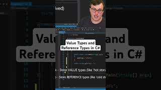 Value Vs Reference Types in C#coding #dotnet #tech #programming #coding